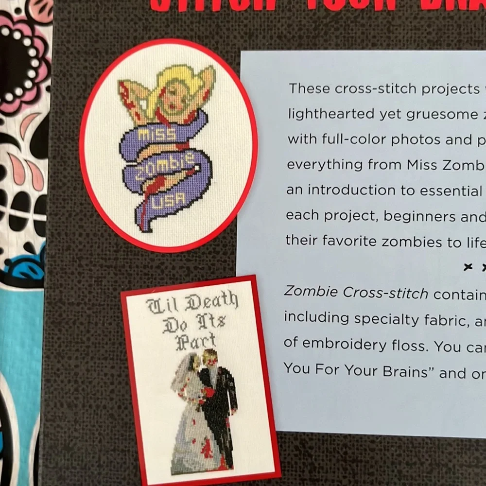 Zombie 🧟‍♀️ Cross-Stitch 🧵